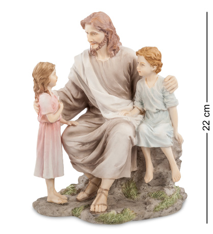 WS-505 Статуэтка "Проповедь Иисуса"