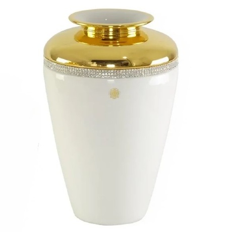 Ваза, 24х36 см. DUBAI, керамика, swarovski