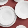 Обеденный сервиз Лотос, 6 персон, 21 предмет, Emily