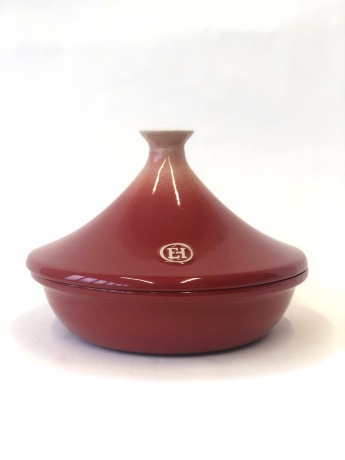 Тажин Emile Henry II 2 л. 27 см. Градиент цвет: гранат