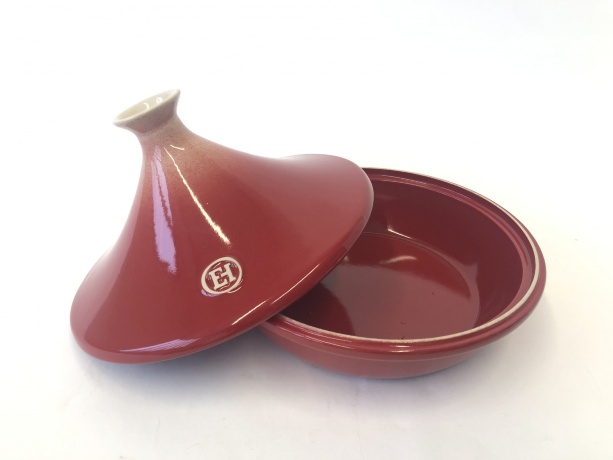 Тажин Emile Henry II 2 л. 27 см. Градиент цвет: гранат