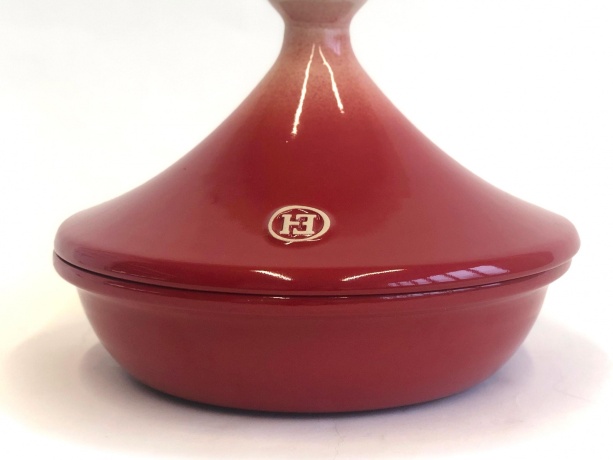 Тажин Emile Henry II 2 л. 27 см. Градиент цвет: гранат