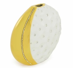 Ваза настольная, 48x40 см. TOKIO, керамика, swarovski