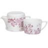 Набор "Чай для меня" - Цветущая вишня чайник заварочный + кружка + подставка Koenitz