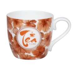 Кружка &quot;Время чаепития&quot; - Гибискус, 425 мл. Koenitz