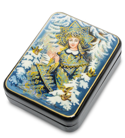 ШК-55/ 72 Шкатулка "Снегурочка" авт. Маркова Т.