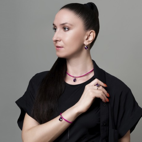 Серьги Amethyst