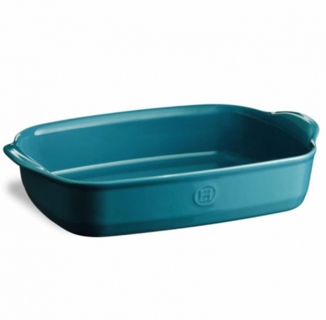 Форма для запекания Emile Henry, 36x23x7 см. прямоугольная, цвет: лазурь