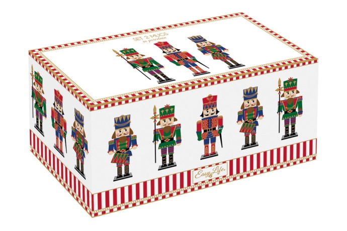 Набор кружек Щелкунчик, 0,275 л. 2 шт. Easy Life