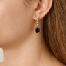 Серьги BARBARA SG BLACK / GOLDEN