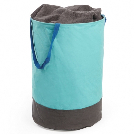 Корзина для белья Crunch большая, голубая, Umbra