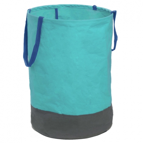Корзина для белья Crunch большая, голубая, Umbra
