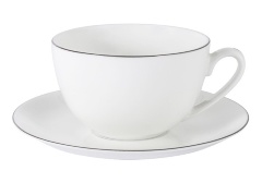 Чашка с блюдцем Арктика, 250 мл. Emily
