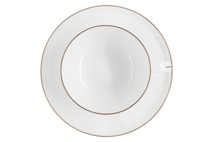 Чашка с блюдцем Кашемир Голд, 300 мл. Maxwell & Williams