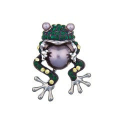 Брошь Лягушка