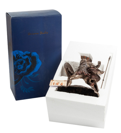 WS-496 Статуэтка "Ахиллес с копьем и щитом"