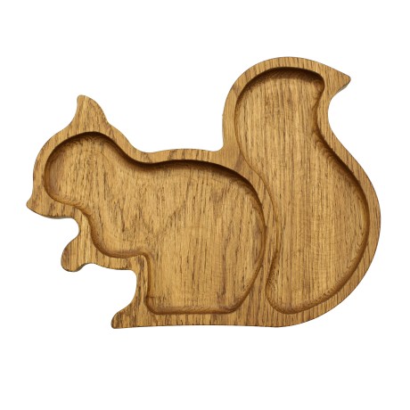 Uneca Менажница дубовая "Белка", 25,5х20х2,4 см. Uneca