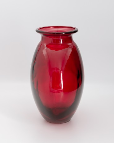 Ваза Neon, рубиновая, 26 см. SAN MIGUEL
