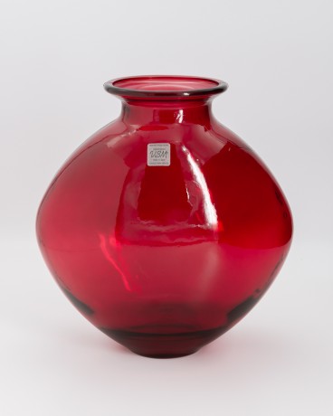 Ваза Neon, рубиновая, 26 см. SAN MIGUEL