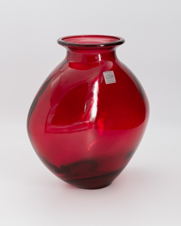 Ваза Neon, рубиновая, 26 см. SAN MIGUEL