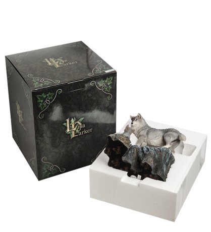 WS-1138 Статуэтка "Волки - "Наставление" (Лиза Паркер)