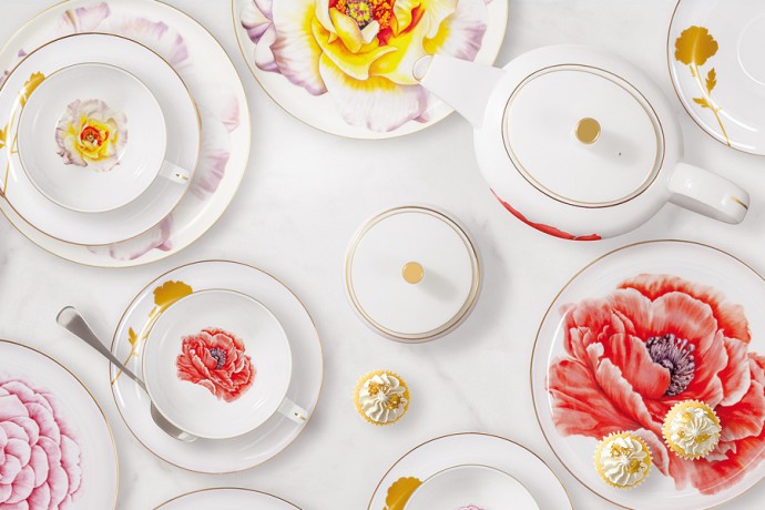 Тарелка Мак, 19 см. Emily