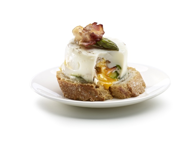 Яйцо-минутка Lekue, круглая форма, белая