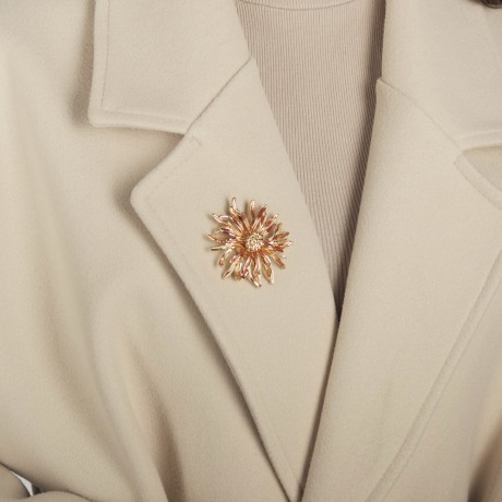 Брошь Астра XZ1060.11 V/S Shadore