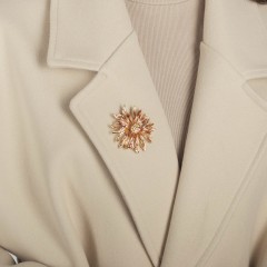 Брошь Астра XZ1060.11 V/S Shadore