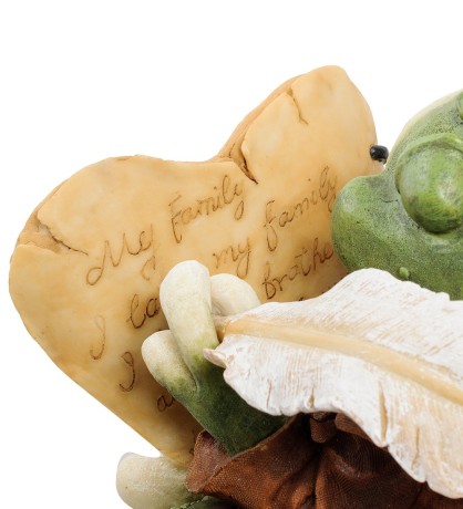 FG-6161-LC Фигура бол. Лягушка "Писатель" (Sealmark)