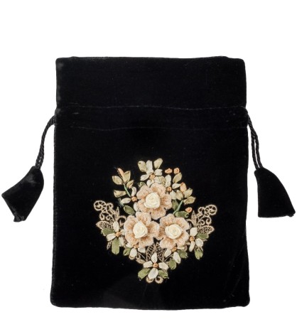 LK-41 Мешочек из вельвета "Летняя ночь"