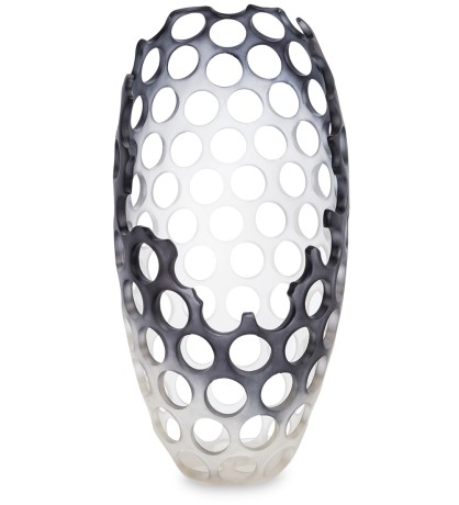 BMB- 70 Ваза "Перфора Черный Омбре"