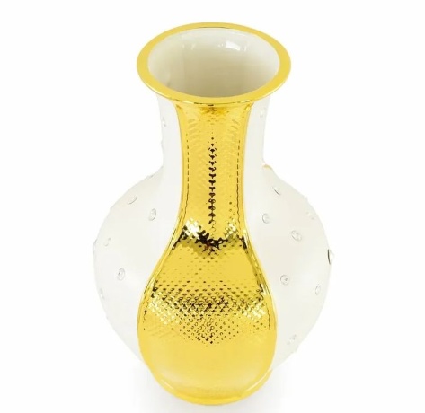 Ваза, 24х37,5 см. DUBAI, керамика, swarovski