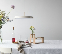 Светильник, 43х14,3 см. Asteria pearl white Umage