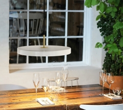 Светильник, 43х14,3 см. Asteria pearl white Umage