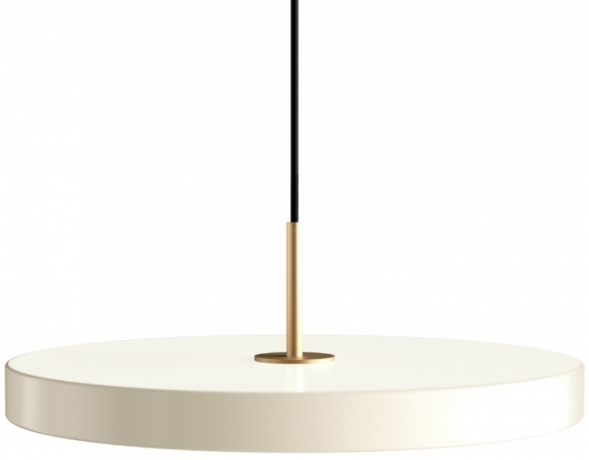 Светильник, 43х14,3 см. Asteria pearl white Umage