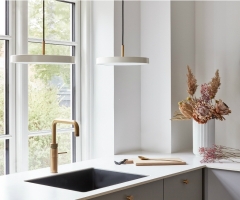 Светильник, 43х14,3 см. Asteria pearl white Umage