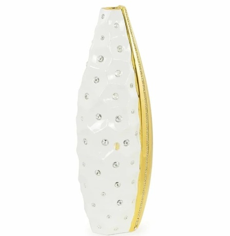 Ваза настольная, 62 см. TOKIO, керамика,swarovski