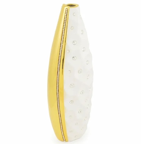 Ваза настольная, 62 см. TOKIO, керамика,swarovski