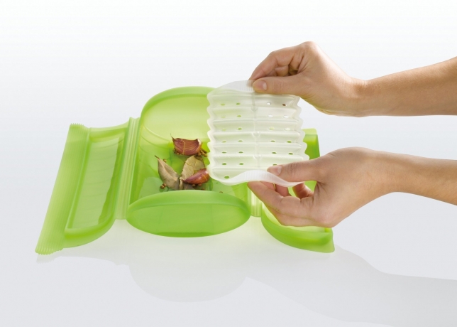 Конверт для запекания силиконовый, салатовый, Lekue