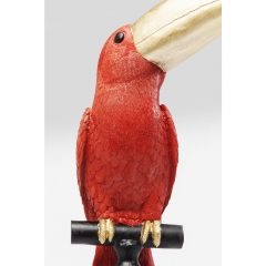 Предмет декоративный Tukan, коллекция &quot;Тукан&quot; 12*114*28, Полирезин, Красный