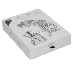 Набор из 4 десертных вилок Алиса в Стране чудес V&A, 15,5 см. Kitchen Craft