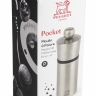 Мельница для перца нержавейка, 10 см. Pocket Peugeot