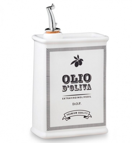 Бутылка для масла, белый, Oliere Vintage, 500 мл. Nuova Cer