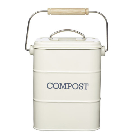 Бак для мусора, 16,5х12х24 см. Living Nostalgia creamy Kitchen Craft