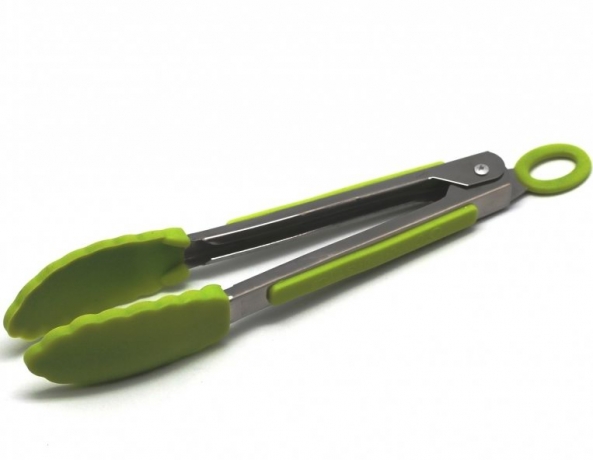 Щипцы кухонные Atlantis, салатовый, 21 см.