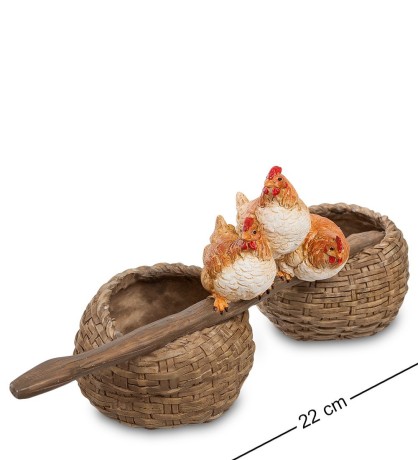 ED-308 Фигурка-кашпо "Хорошо сидим!"