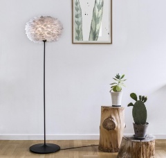 Торшер Champagne black, 38х140 см. 1,5 см.. PVC провод с вилкой Umage