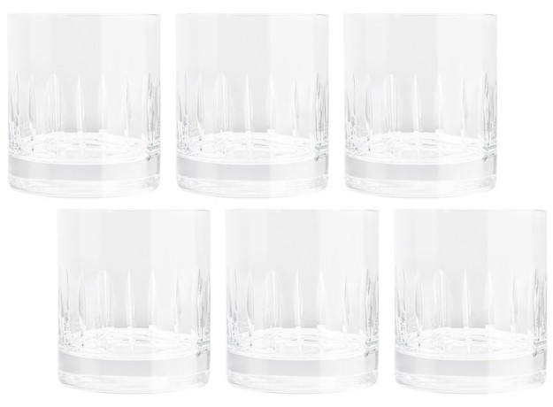 Набор стаканов для виски Gemma Point, 6 шт. 0,365 л. Le Stelle