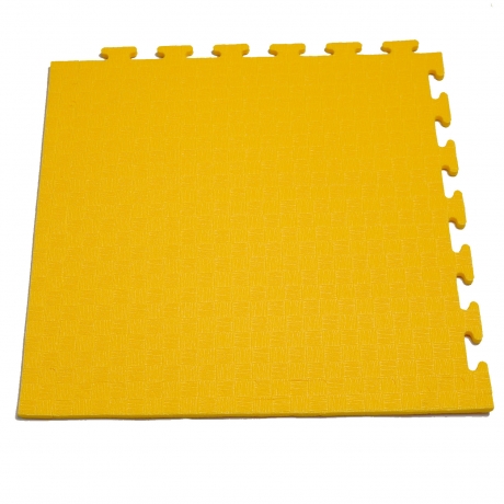 Маты - пазлы для фитнесса и тренажеров, 1 элемент ЖЕЛТЫЙ, НОВИНКА
